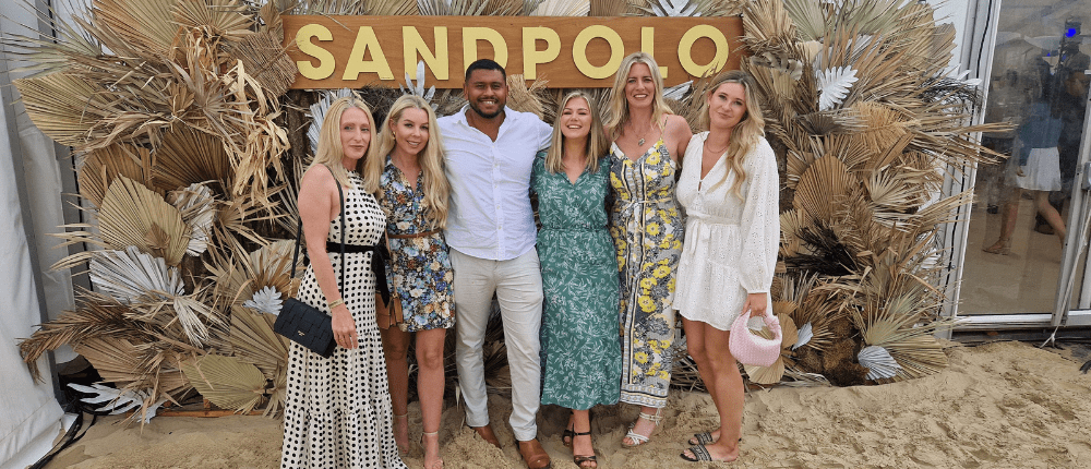 Celebrating 25th Anniversary at Sand Polo Event